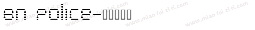 BN Police字体转换